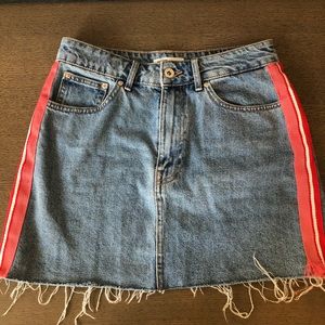 Zara denim skirt